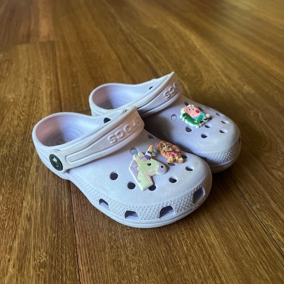Crocs Kids\' Clogs - Purple, Blue, Black